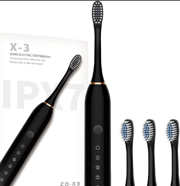 electronic toothbrush designed for teeth and gums care.