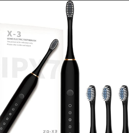 electronic toothbrush designed for teeth and gums care.