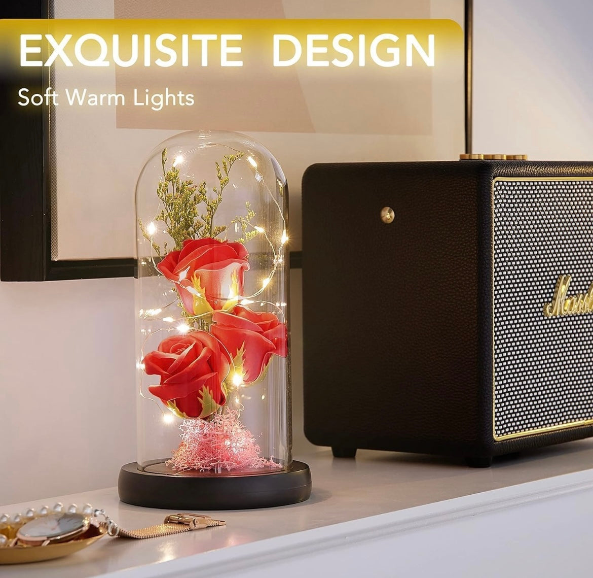 Eternal Galaxy Light-Up Rose Flower – A Symbol of Everlasting Love