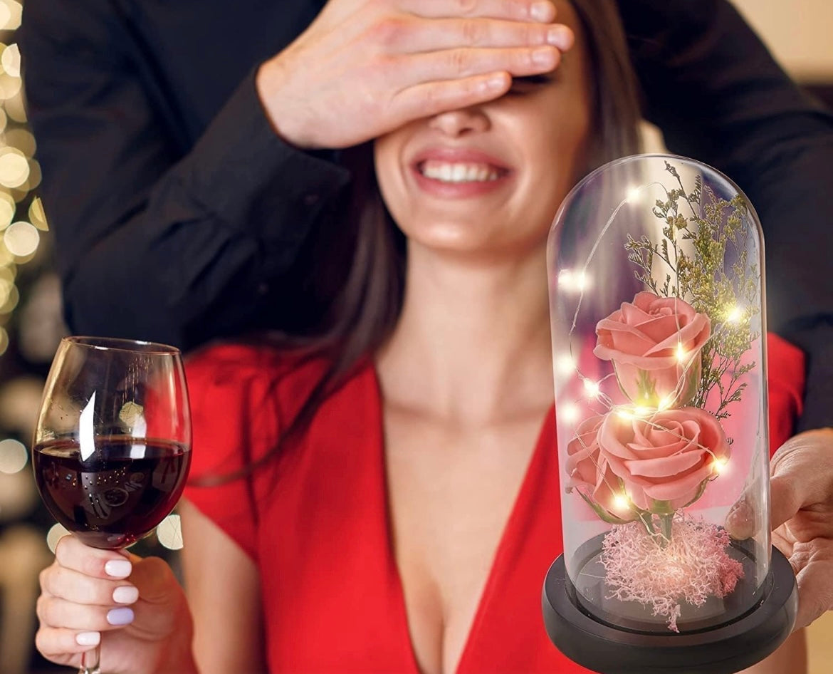 Eternal Galaxy Light-Up Rose Flower – A Symbol of Everlasting Love